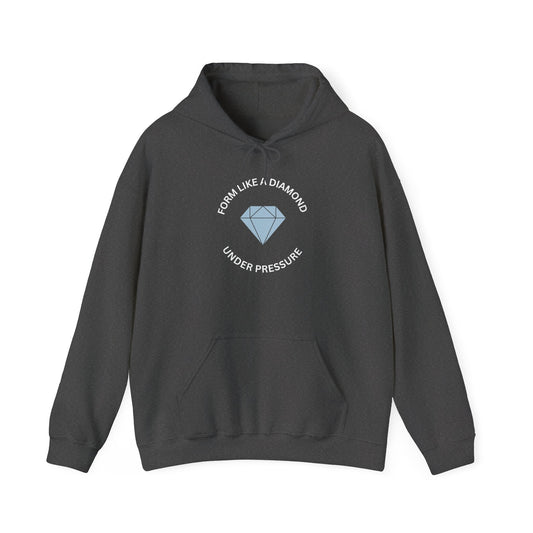 Diamond Graphic Hoodie, Cozy Sweatshirt for Fashion Lovers, Casual Wear, Gifting