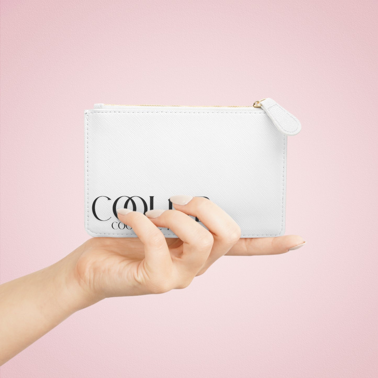 Mini Clutch Bag with Inspirational Quote, Stylish Wallet for Everyday Use, Gifts for Friends, Birthday, Travel Accessory, Fashion Statement