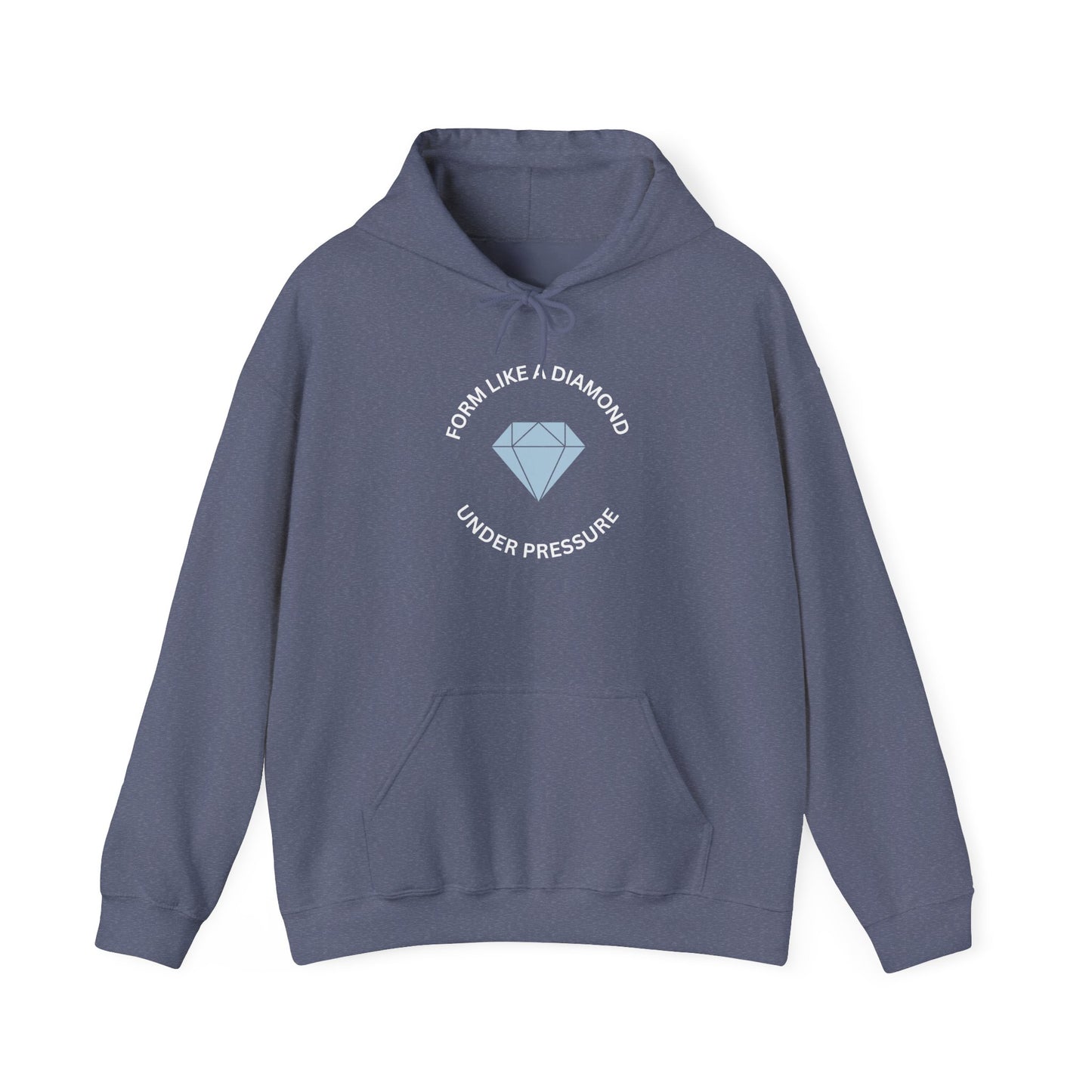 Diamond Graphic Hoodie, Cozy Sweatshirt for Fashion Lovers, Casual Wear, Gifting