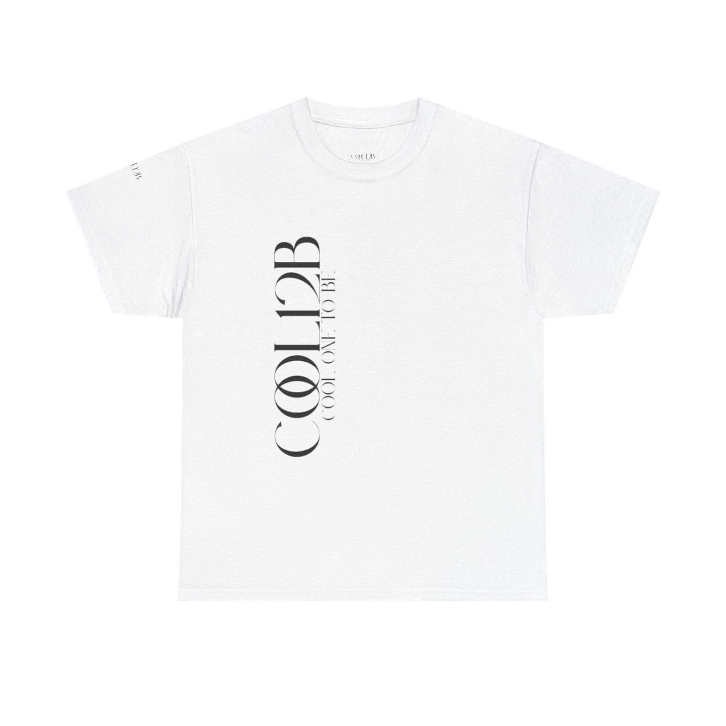 Cool12B Stylish Unisex Heavy Cotton Tee - Trendy Graphic Casual Wear, Comfy Everyday Shirt, Gift for Her/Him, Summer Essential, Cool Vibe