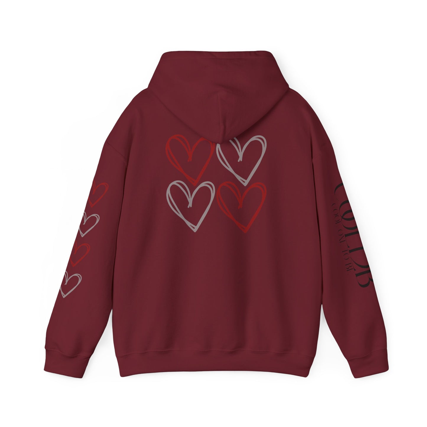Stylish Heart Print Hoodie, Cozy Sweatshirt for Cool Days, Gift for Friends and Family, Unisex Casual Wear, Perfect for Valentine's [...]