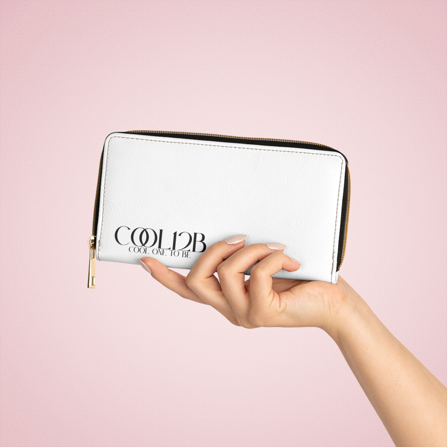 Stylish Zipper Wallet with 'Cool One to Be' Design, Trendy Purse for Women, Perfect Gift for Birthdays, Anniversaries, Everyday Use