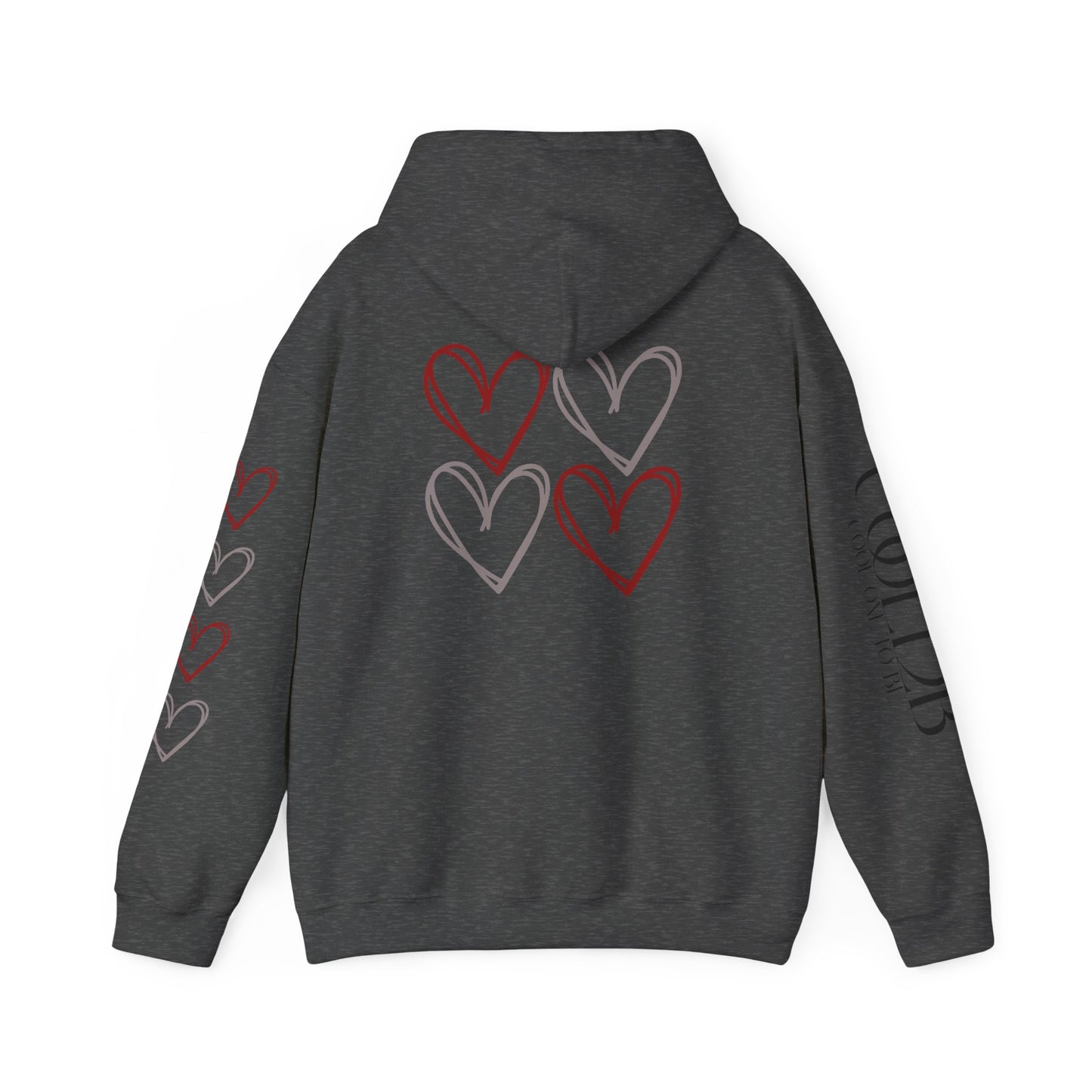 Stylish Heart Print Hoodie, Cozy Sweatshirt for Cool Days, Gift for Friends and Family, Unisex Casual Wear, Perfect for Valentine's [...]