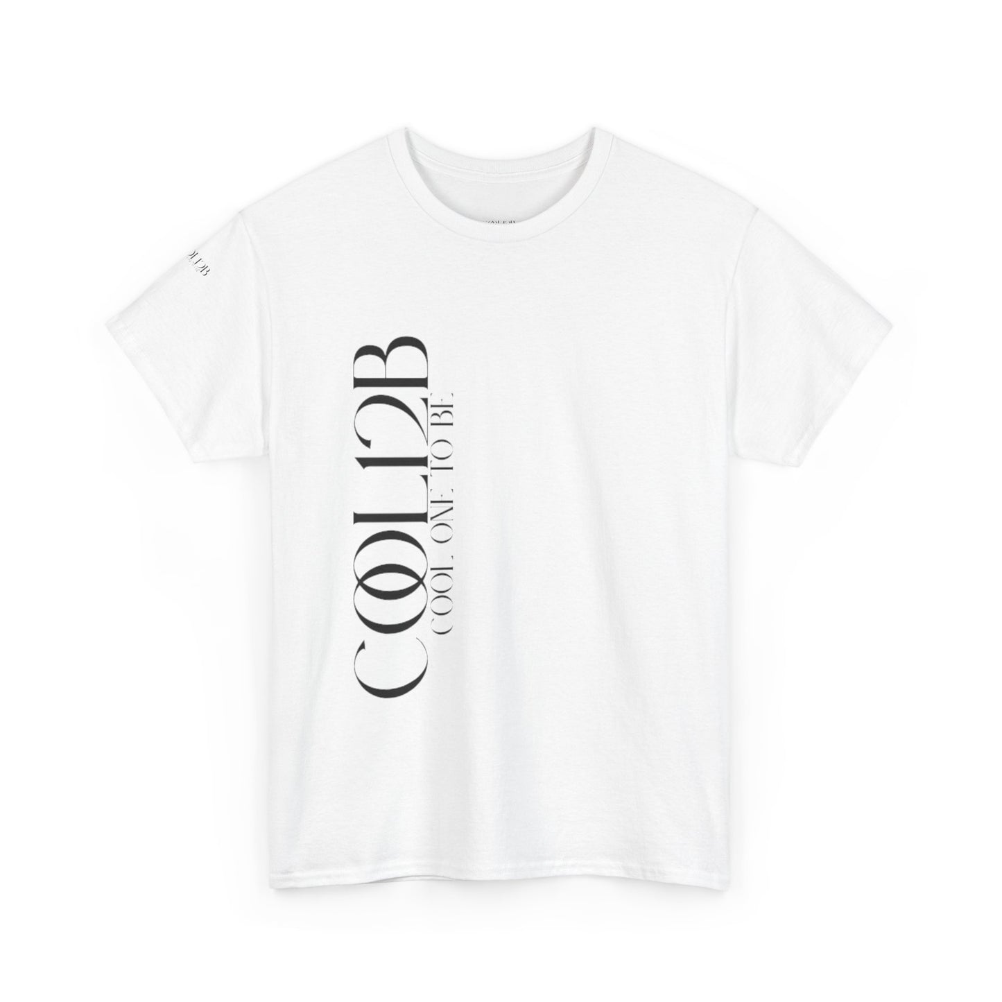 Cool12B Stylish Unisex Heavy Cotton Tee - Trendy Graphic Casual Wear, Comfy Everyday Shirt, Gift for Her/Him, Summer Essential, Cool Vibe